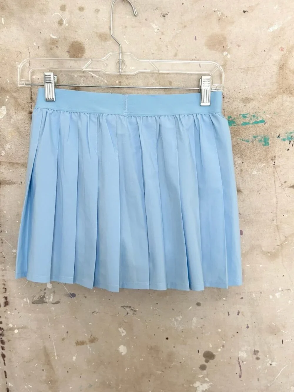 Alo Yoga Varsity Tennis Skirt, Blue Skies